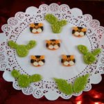 Украшение для торта из мастичного тигра